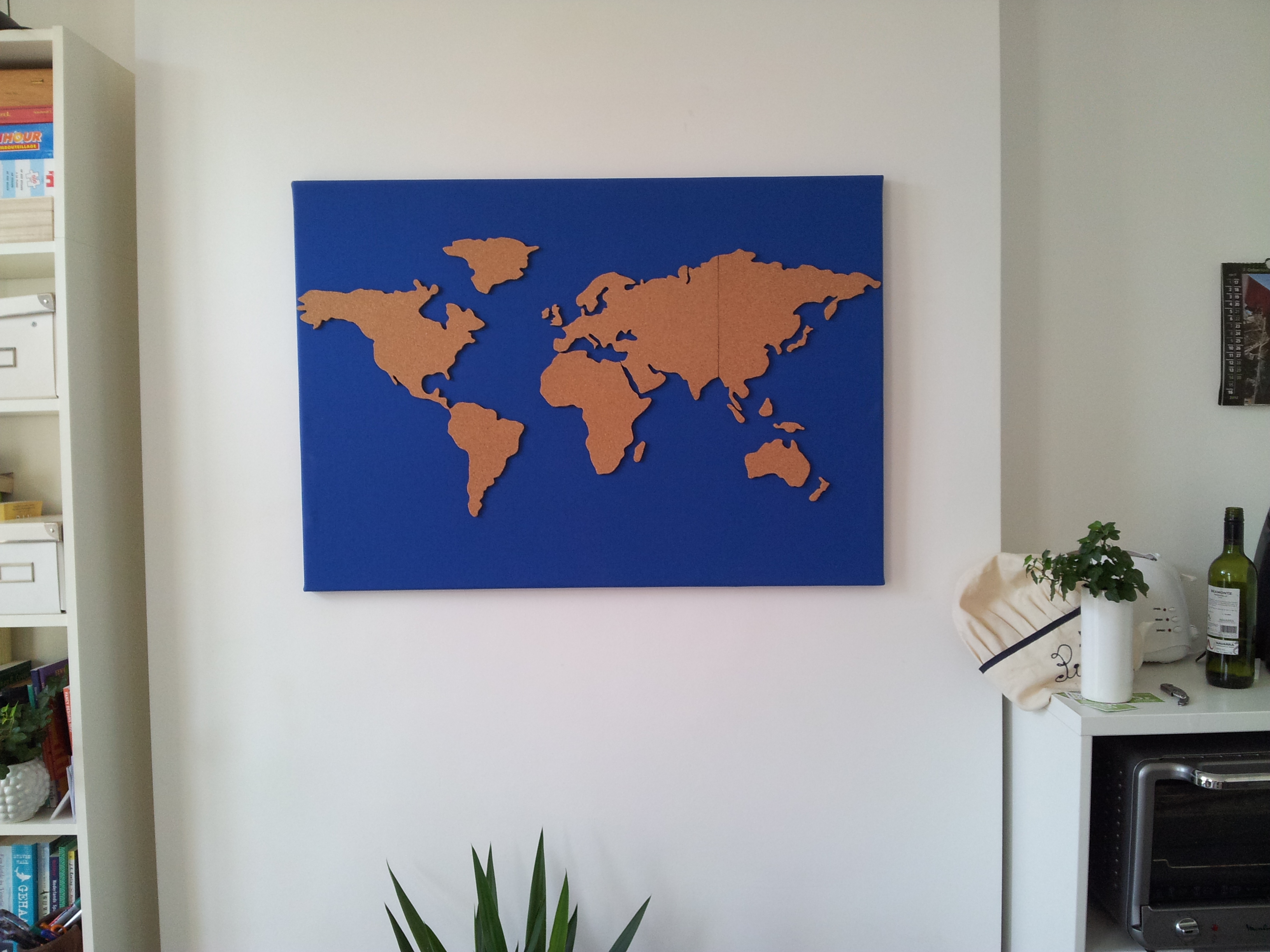 Lang Aardewerk Verspreiding Wereldkaart van kurk Cork Board Map | Luckies | 5060146590594 |  Reisboekwinkel De Zwerver