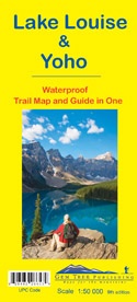 Wandelkaart Lake Louise &amp; Yoho | Gem Trek (geplastificeerd) | 