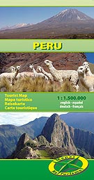 Wegenkaart - landkaart Peru |…