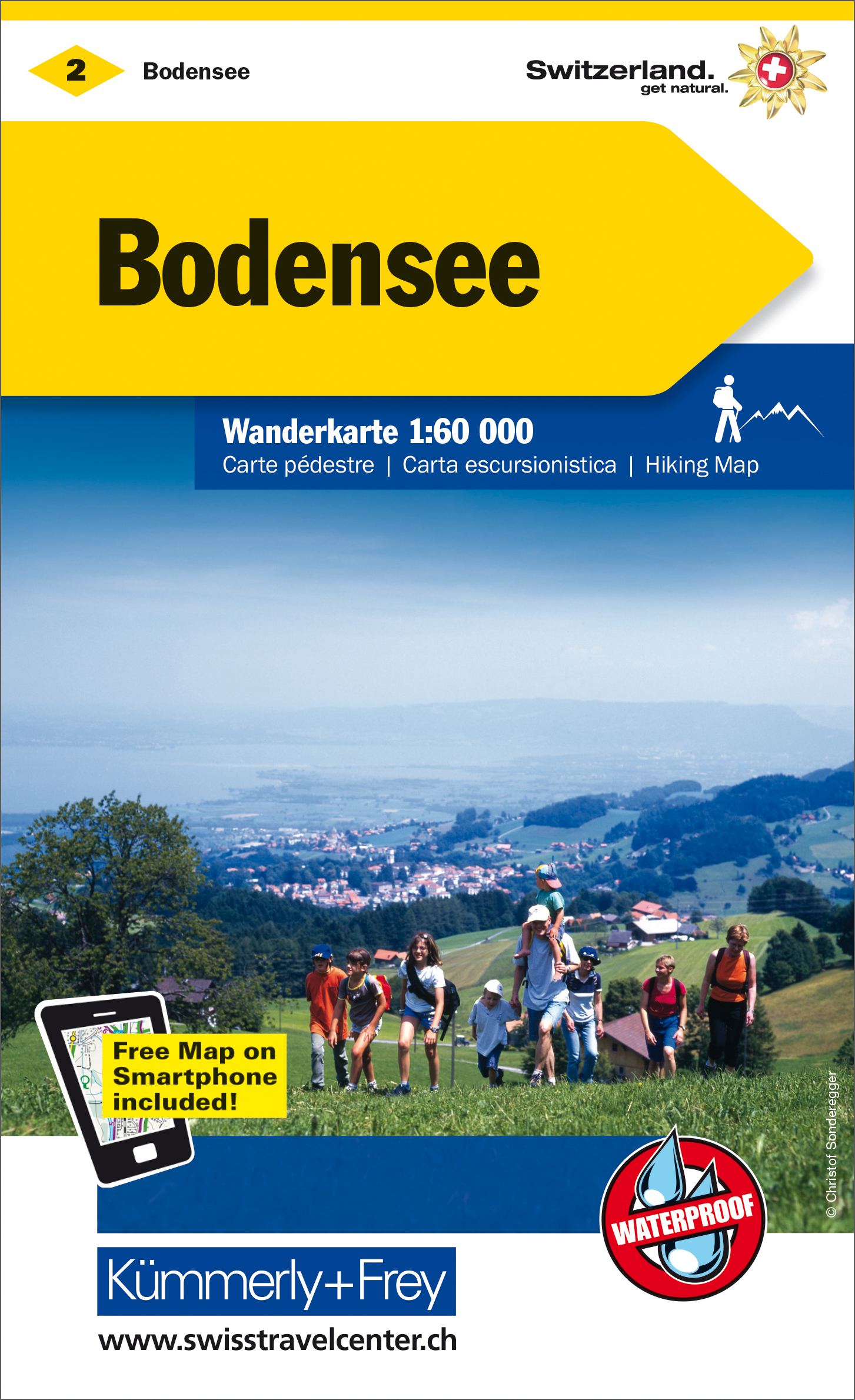 Wandelkaart 2 Bodensee | Kümme…