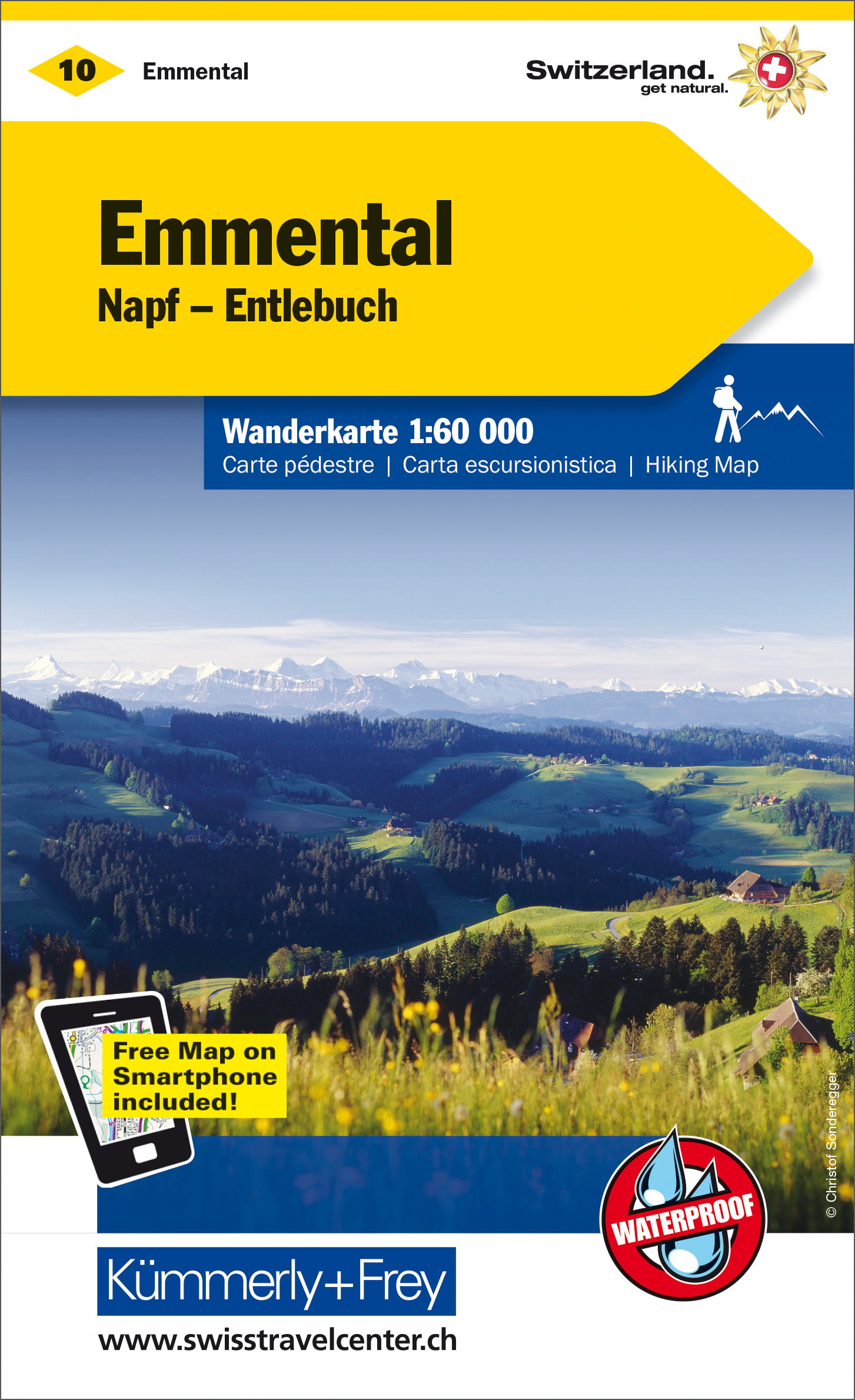 Wandelkaart 10 Emmental - Napf…