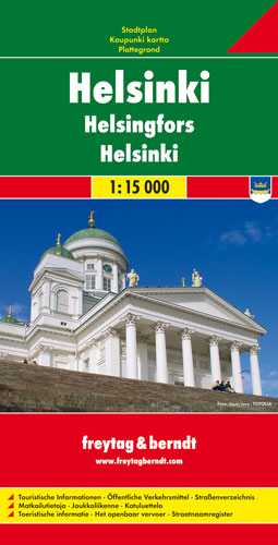 Online bestellen: Stadsplattegrond Helsinki | Freytag & Berndt