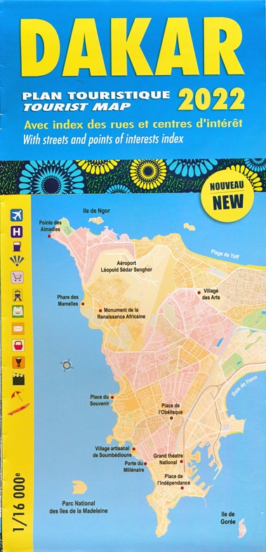 Stadsplattegrond Dakar | Laure…