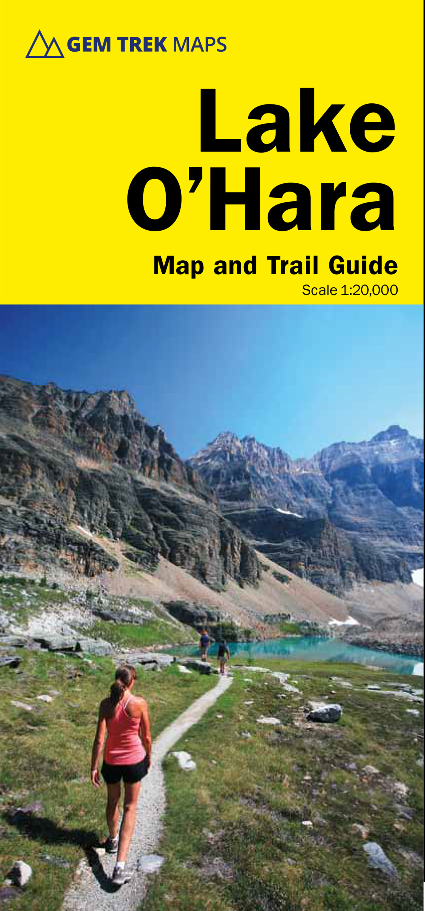 Online bestellen: Wandelkaart 14 Lake O'Hara | Gem Trek Maps