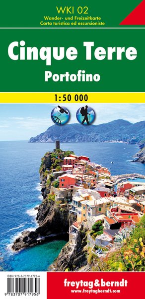 Online bestellen: Wandelkaart 2 Cinque Terre - Portofino | Freytag & Berndt