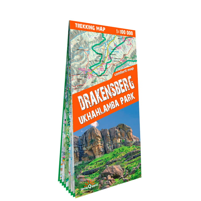 Wandelkaart Trekking map Drake…