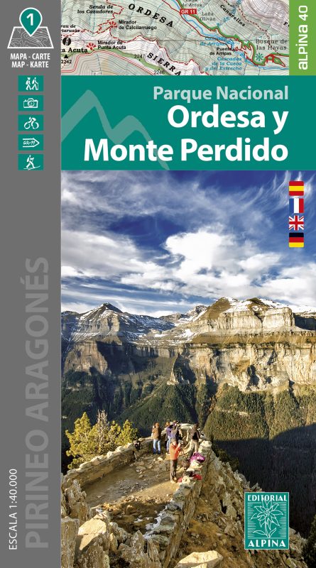 Online bestellen: Wandelkaart 09 Ordesa y Monte Perdido | Editorial Alpina