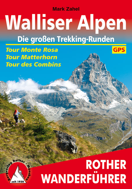 Online bestellen: Wandelgids Walliser Alpen | Rother Bergverlag