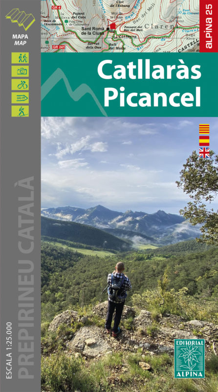 Online bestellen: Wandelkaart 39 Catllaràs Picancel | Editorial Alpina