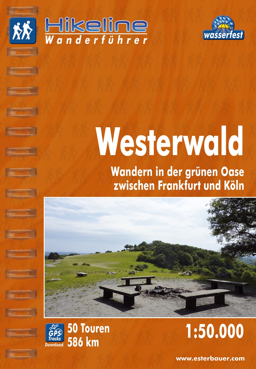 Wandelgids Hikeline Westerwald…