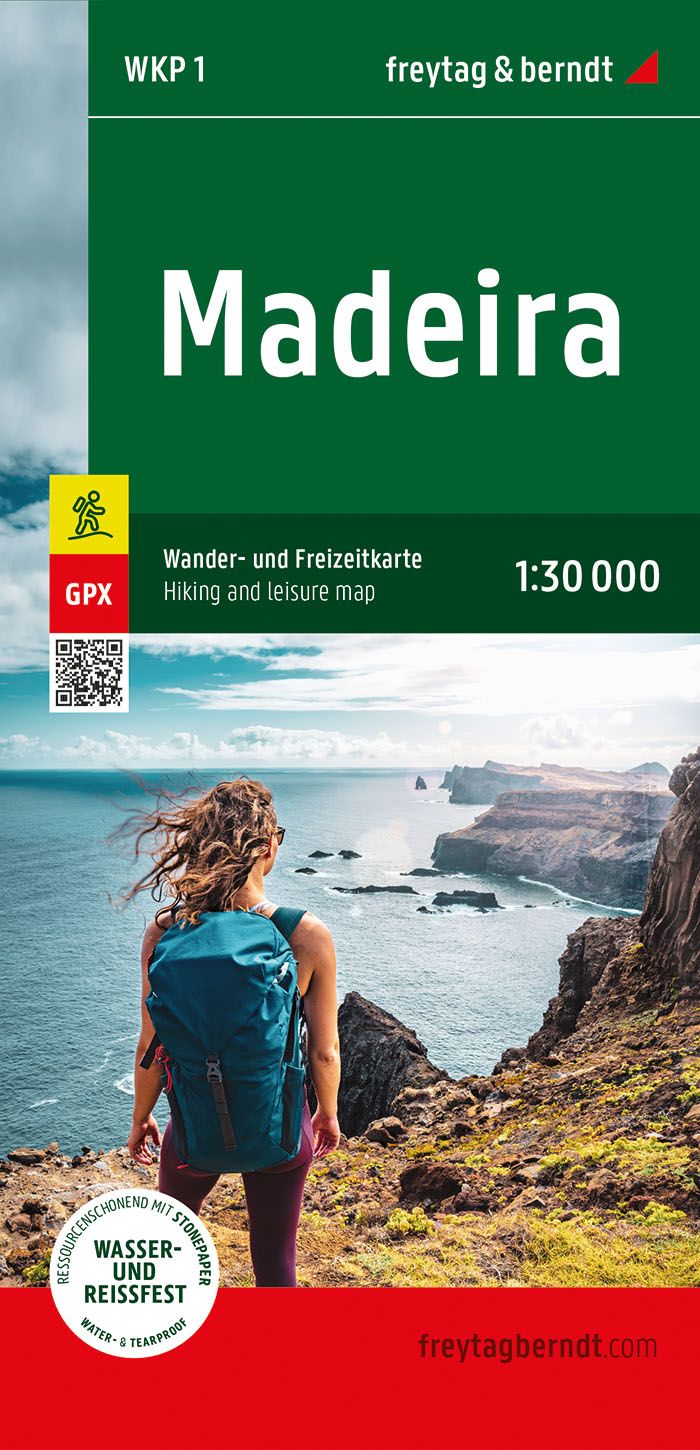 Online bestellen: Wandelkaart 1 Madeira WKP | Freytag & Berndt