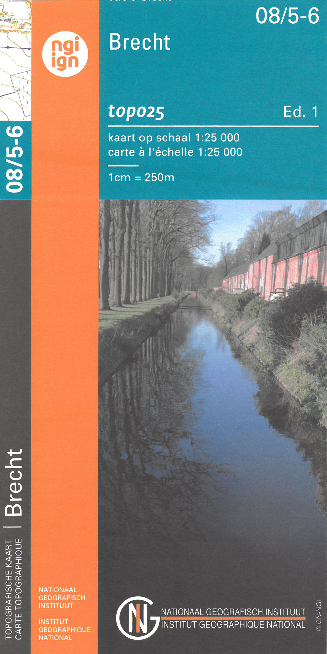 Online bestellen: Wandelkaart - Topografische kaart 8/5-6 Brecht - Malle | NGI - Nationaal Geografisch Instituut