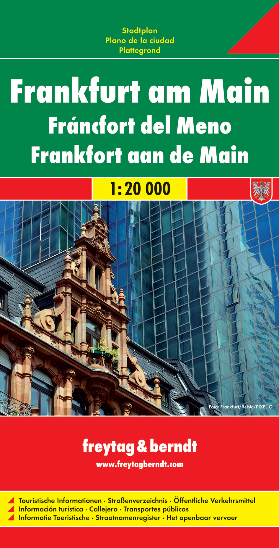 Stadsplattegrond Frankfurt am…