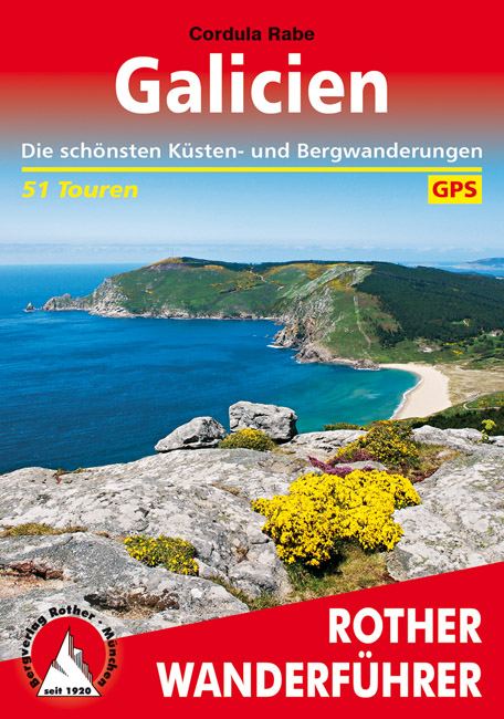Online bestellen: Wandelgids Rother Wandefuhrer Spanje Galicië - Galicien (Noordwest Spanje) | Rother Bergverlag