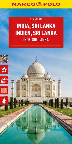 Wegenkaart - landkaart India |…