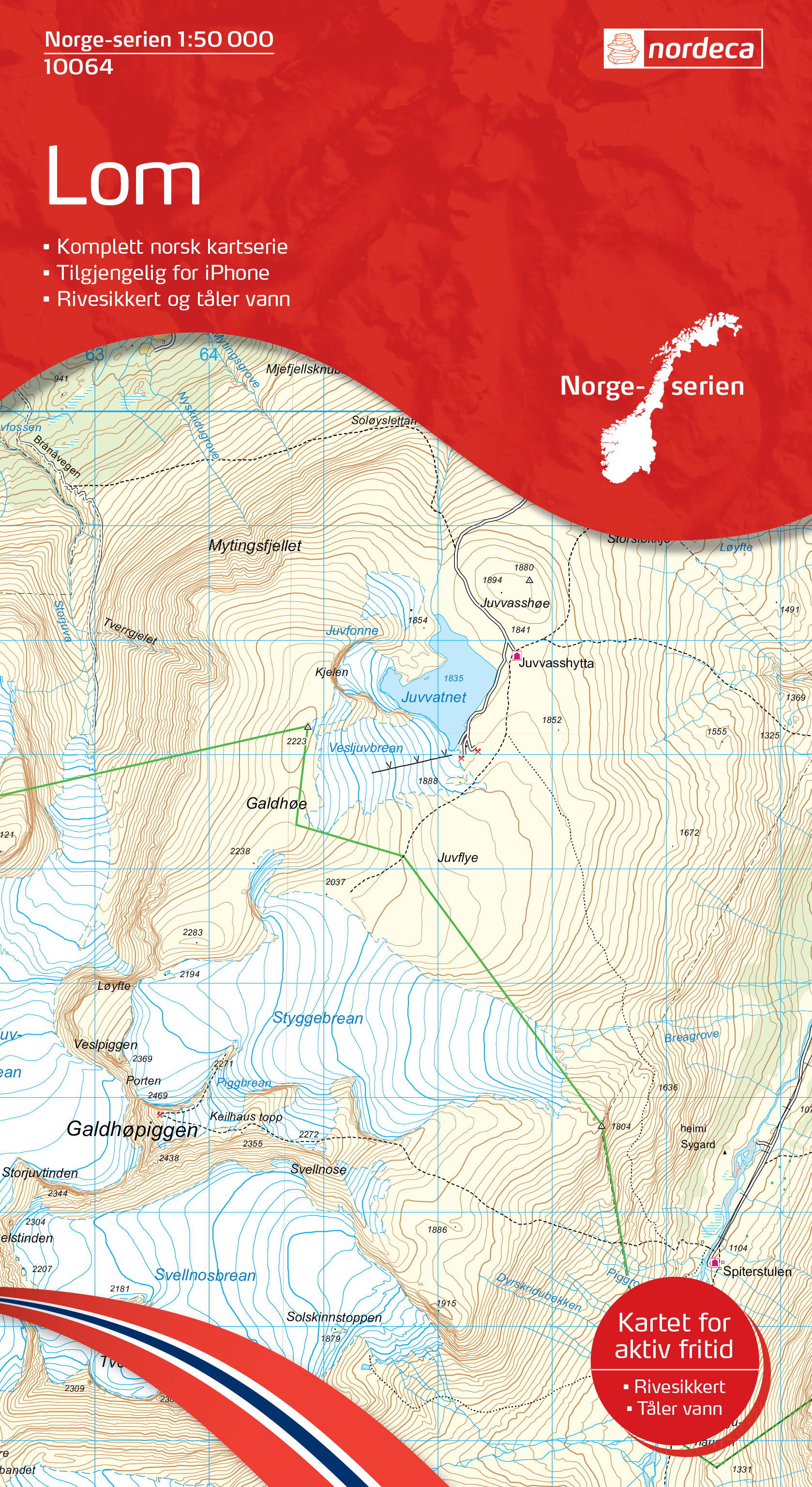 Wandelkaart - Topografische ka…