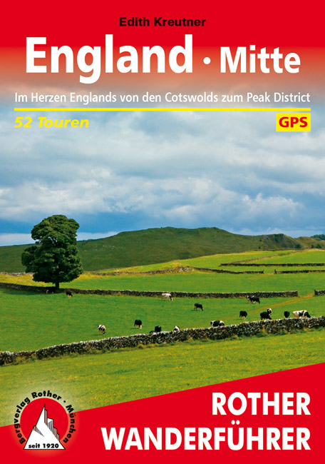 Online bestellen: Wandelgids England Mitte - Engeland midden | Rother Bergverlag