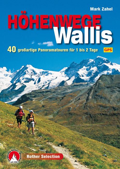 Wandelgids Höhenwege im Wallis…