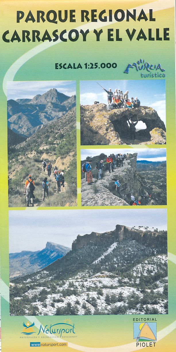 Online bestellen: Wandelkaart Parque Regional Carrascoy y el Valle | Editorial Piolet