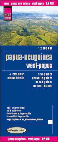 Online bestellen: Wegenkaart - landkaart Papua New Guinea - Papua Nieuw Guinea - West Papua - Molukken | Reise Know-How Verlag