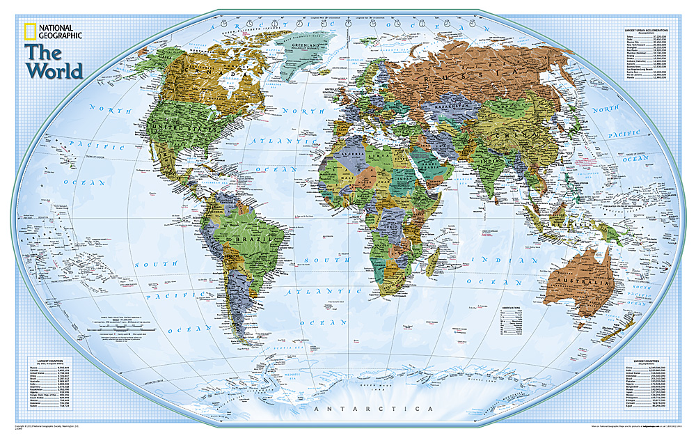 Wereldkaart 22089 World Explor…