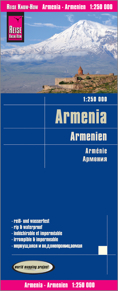 Online bestellen: Wegenkaart - landkaart Armenien - Armenië | Reise Know-How Verlag