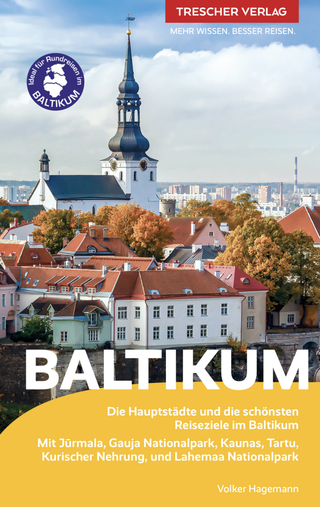 Online bestellen: Reisgids Riga, Tallinn, Vilnius | Trescher Verlag