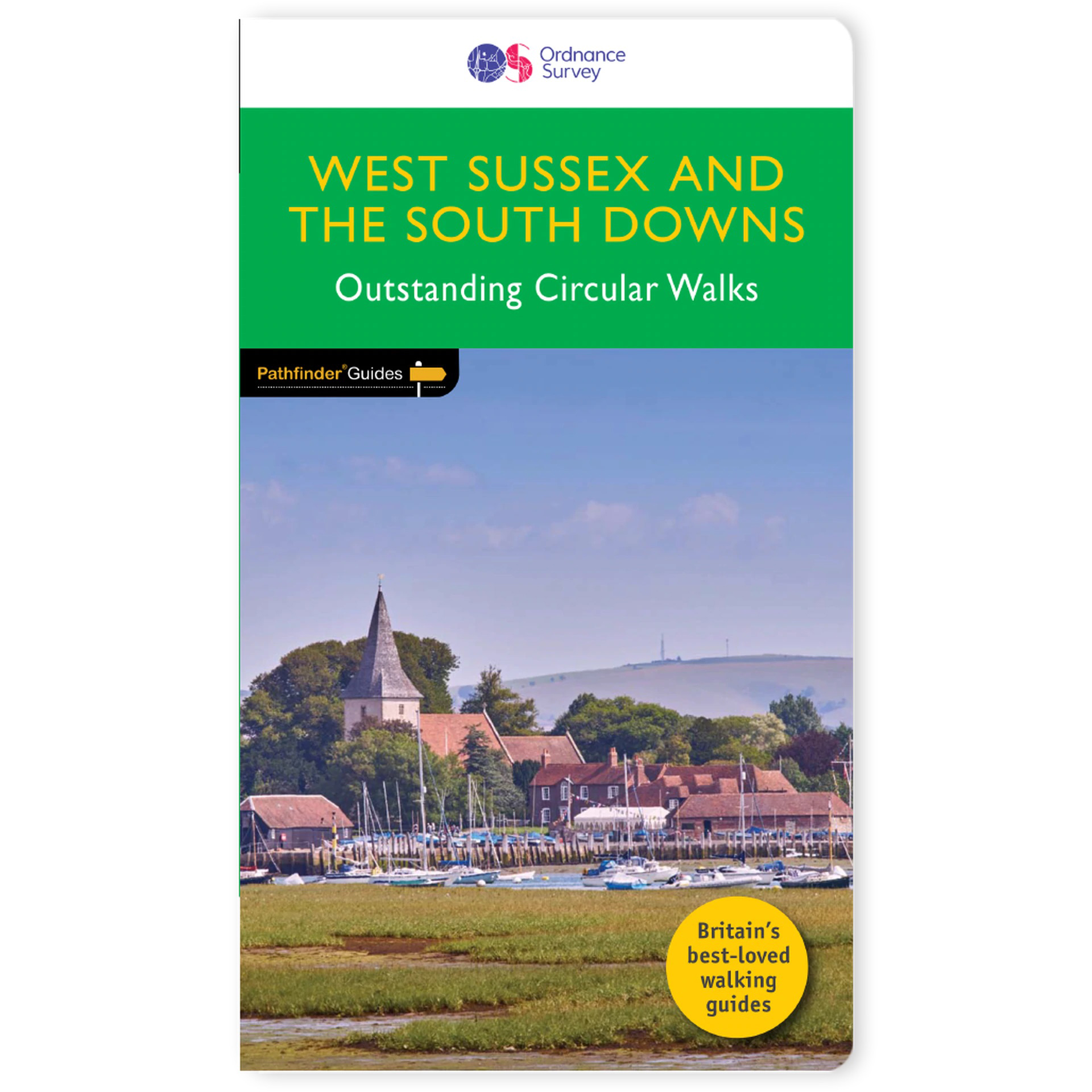 Online bestellen: Wandelgids 066 Pathfinder Guides West Sussex and the South Downs National Park | Ordnance Survey