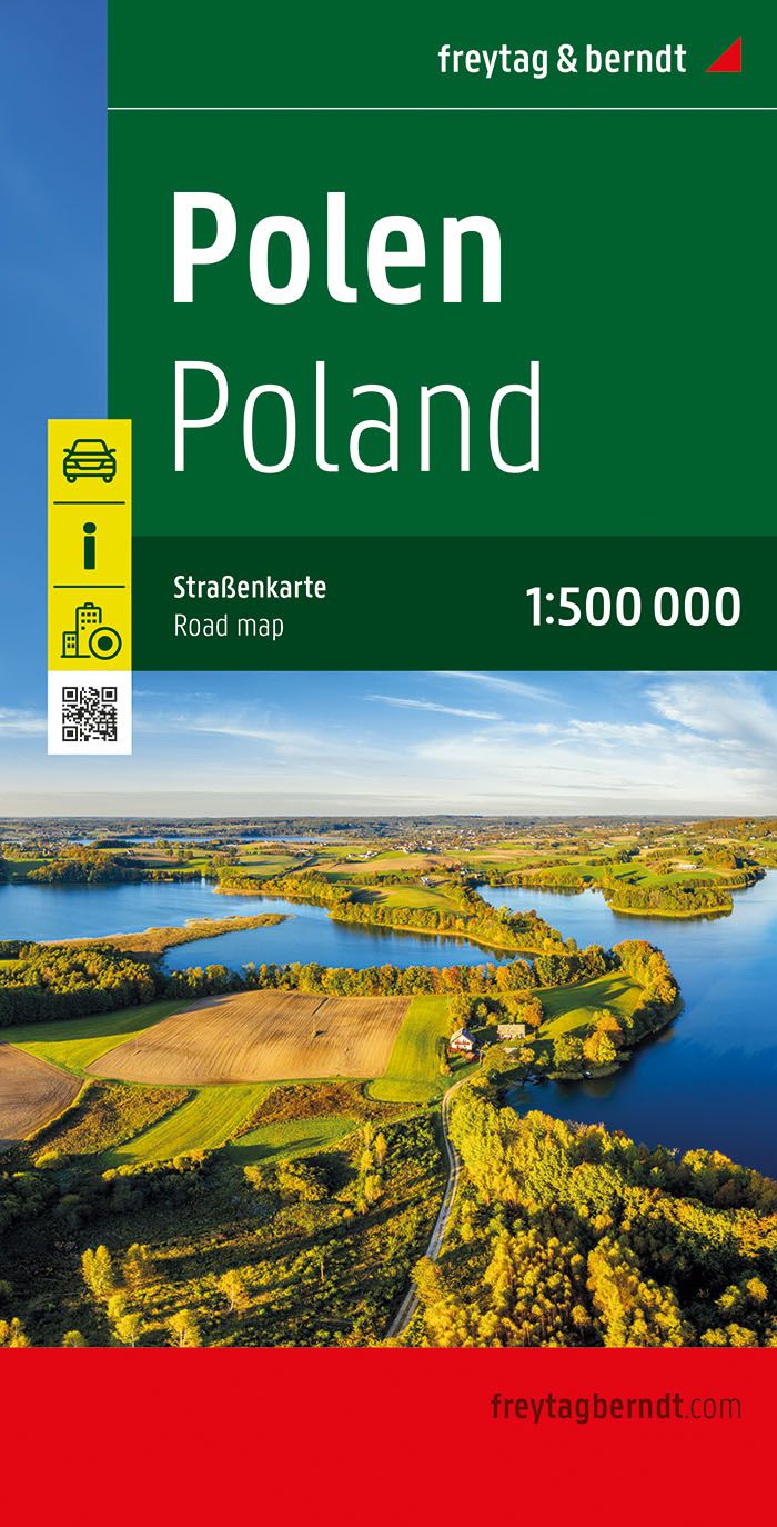 Wegenkaart - landkaart Polen |…