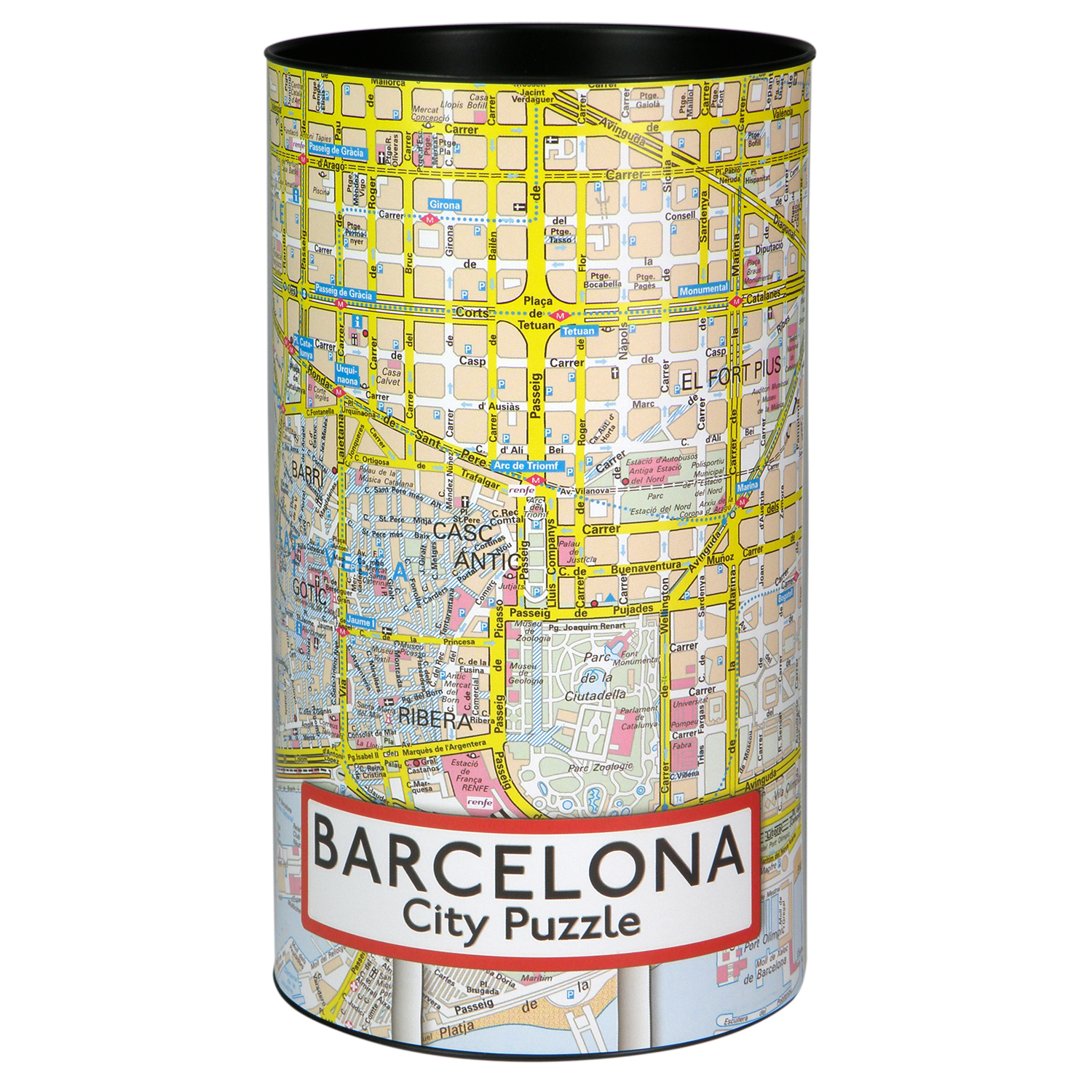 Online bestellen: Legpuzzel City Puzzle Barcelona | Extragoods