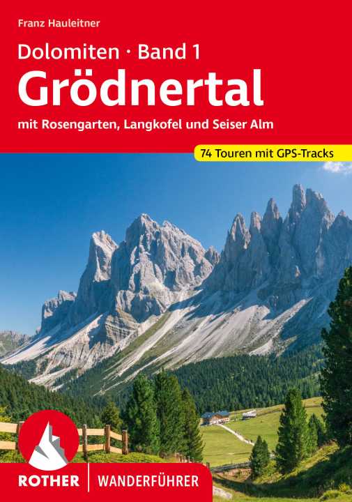 Online bestellen: Wandelgids 1 Grodner Tal - Band 1 Dolomiten | Rother Bergverlag