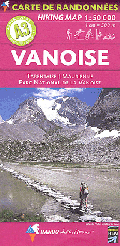 Wandelkaart A3 Vanoise | Rando…