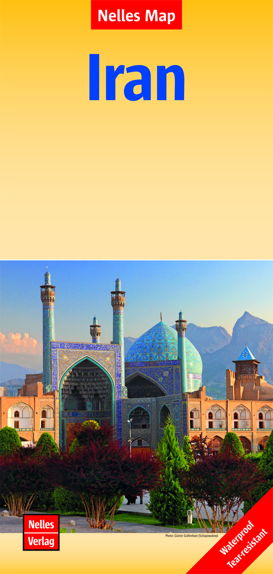 Wegenkaart - landkaart Iran |…