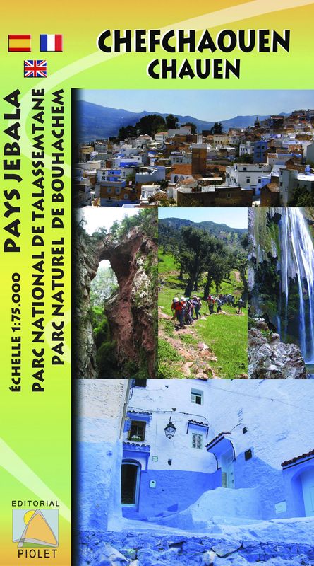 Online bestellen: Wandelkaart Rif Occidental, Chefchaouen - Chauen | Editorial Piolet