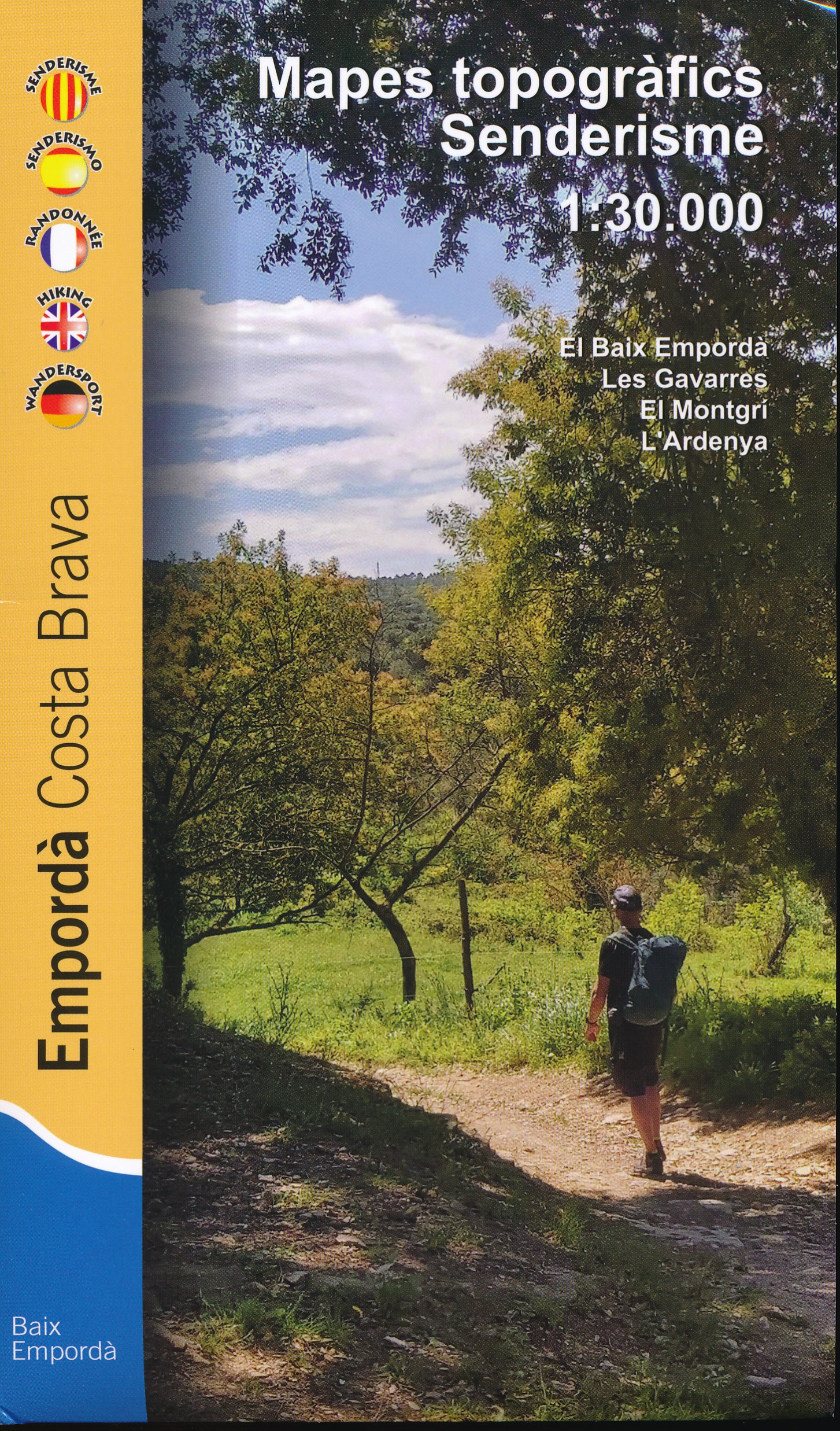 Online bestellen: Wandelkaart Emporda - Costa Brava | Editorial Piolet