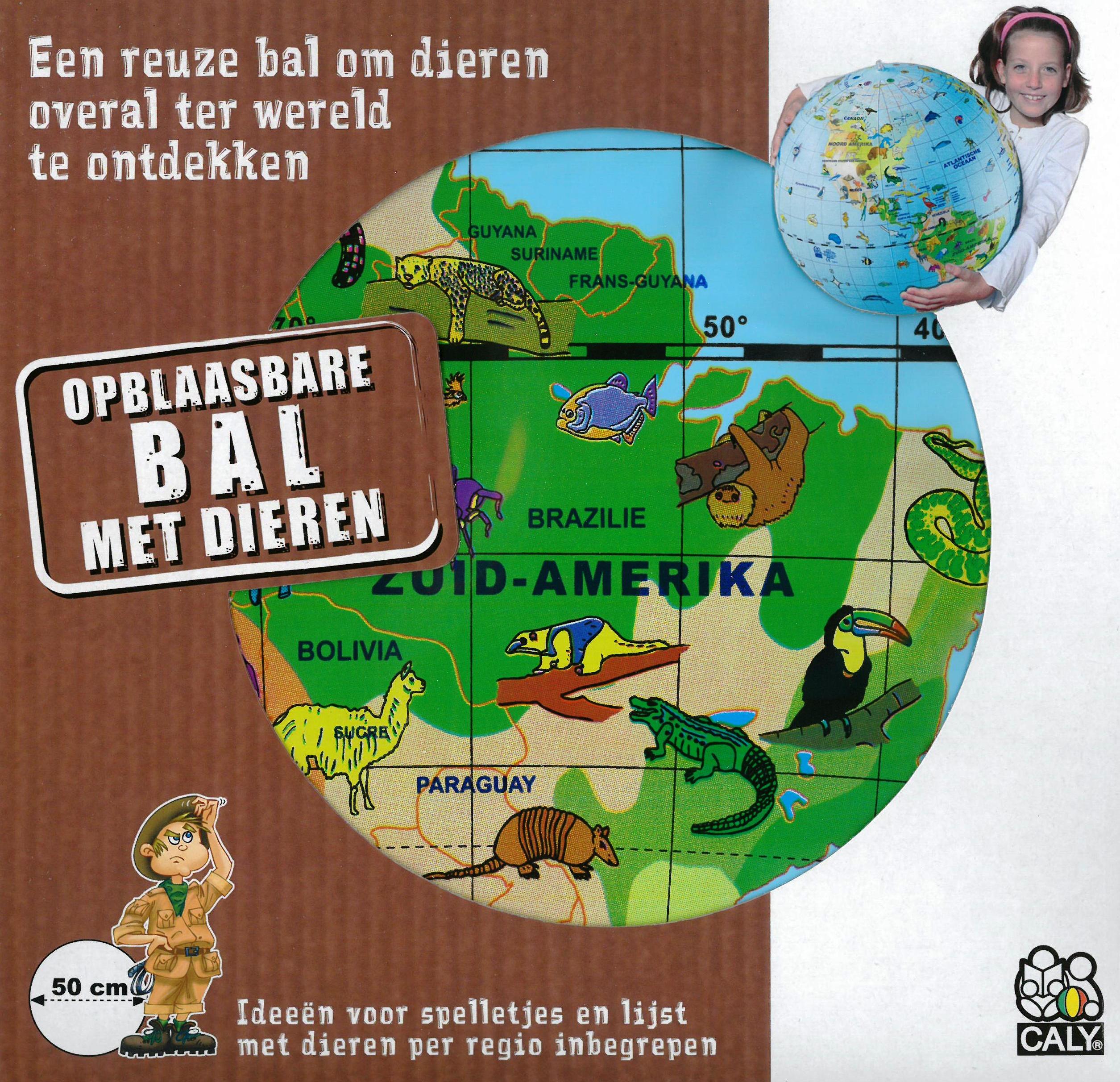 Opblaasbare wereldbol - globe…