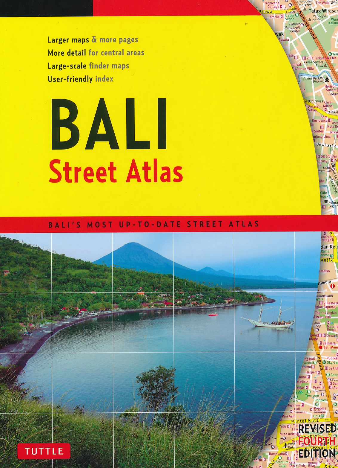 Online bestellen: Wegenatlas Bali Street Atlas | Periplus