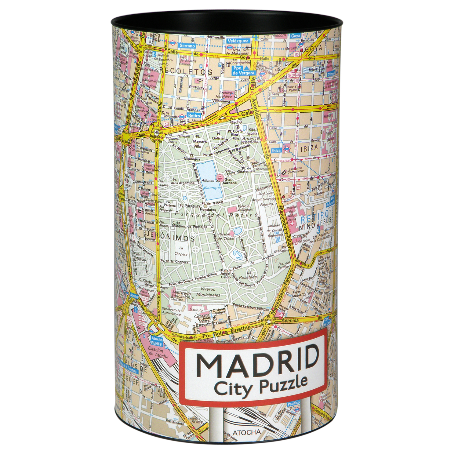 Online bestellen: Legpuzzel City Puzzle Madrid | Extragoods