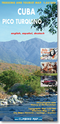 Wandelkaart trekkingmap Cuba -…