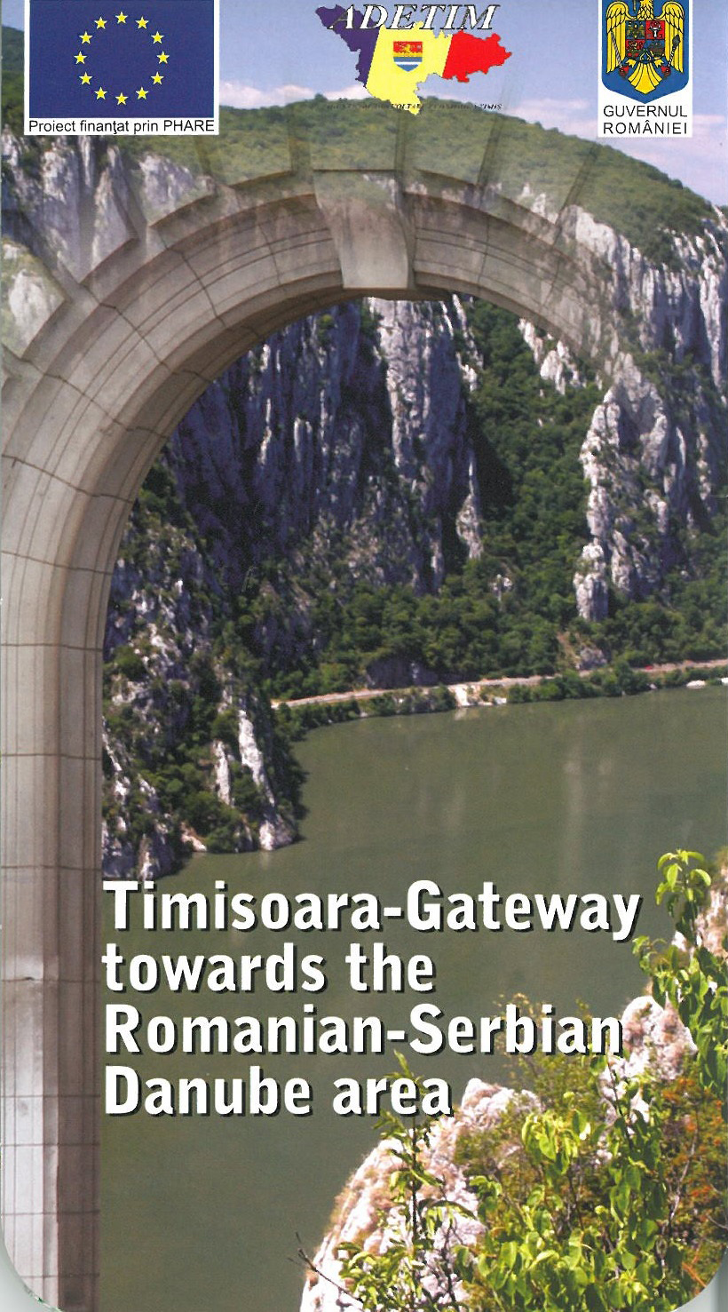 Online bestellen: Wegenkaart - landkaart Timisoara-Gatweway towards the Romanian-Serbian Danube area | Huber Verlag