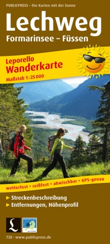 Wandelkaart 728 Lechweg | Publ…