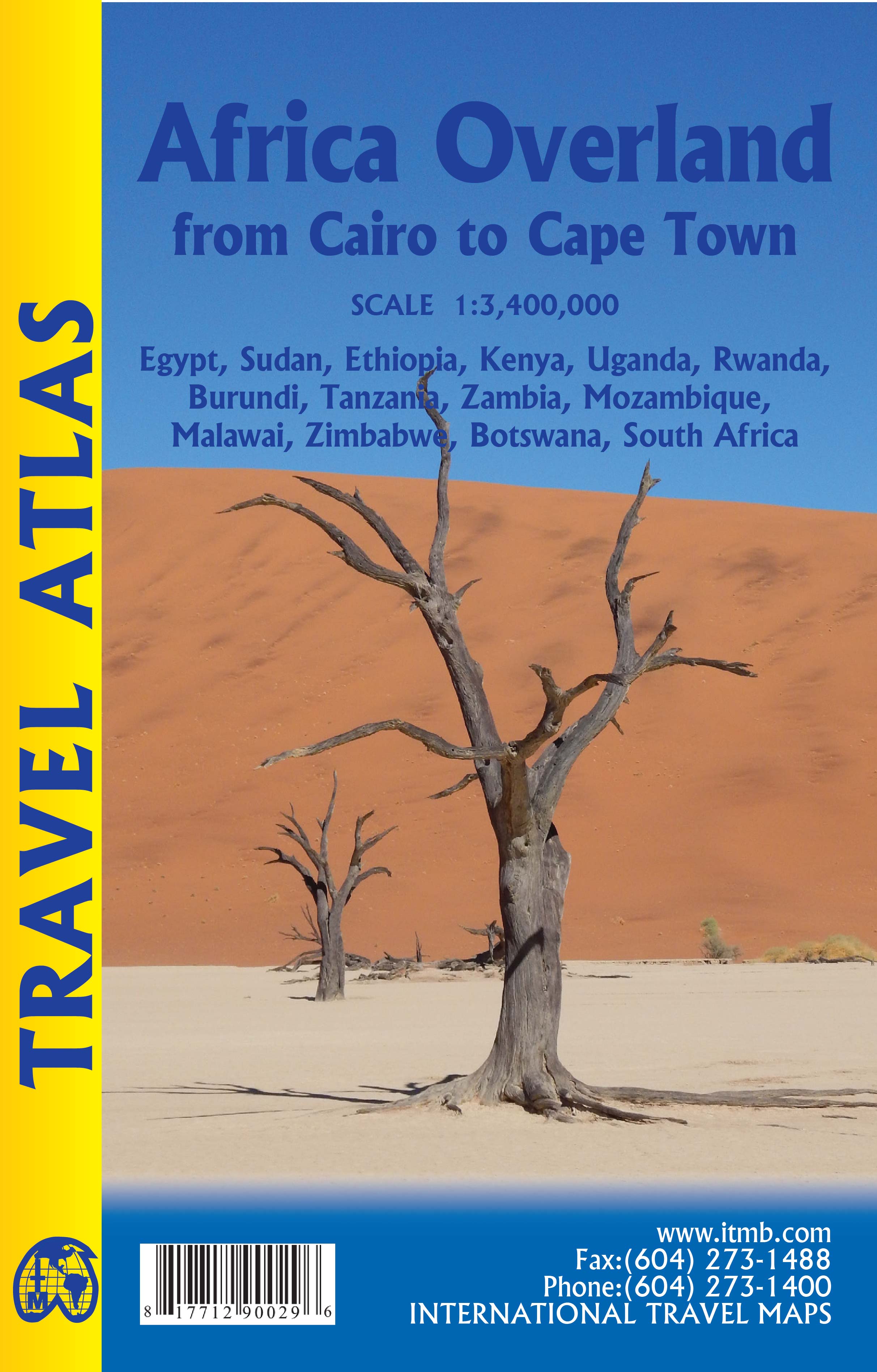 Wegenatlas Travel Atlas Afrika…