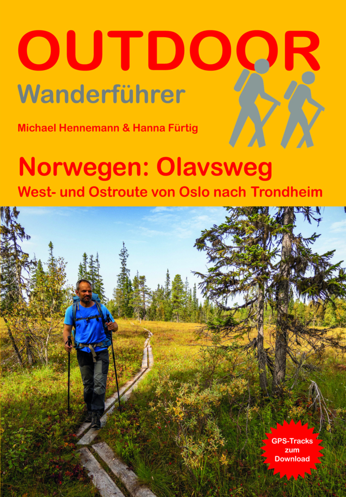 Online bestellen: Wandelgids - Pelgrimsroute Noorwegen Olavsweg | Conrad Stein Verlag