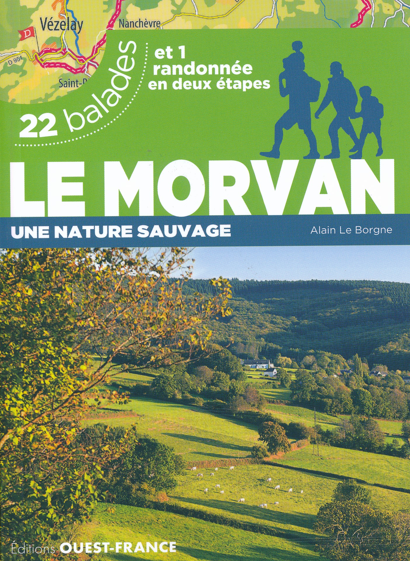 Online bestellen: Wandelgids Le Morvan | Editions Ouest-France