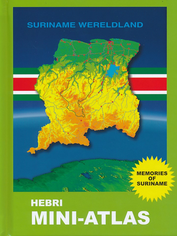 Online bestellen: Atlas Mini-atlas Suriname Wereldland | Hebri