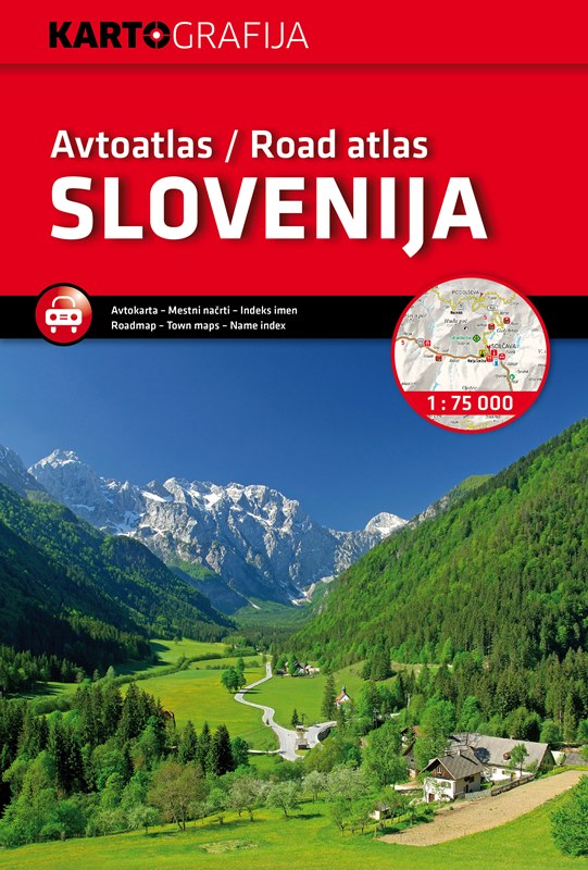 Wegenatlas Slovenija - Sloveni…