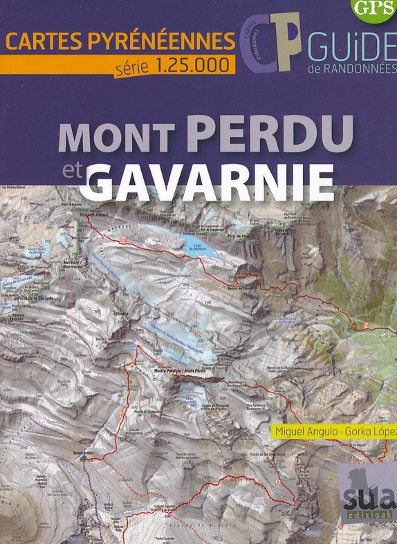 Wandelkaart Mont Perdu - Gavar…