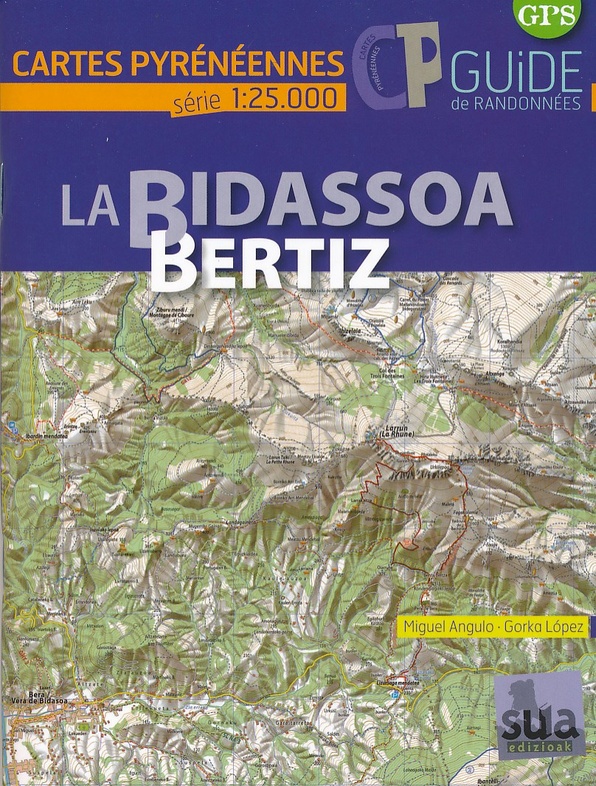 Wandelkaart La Bidassoa - Bert…