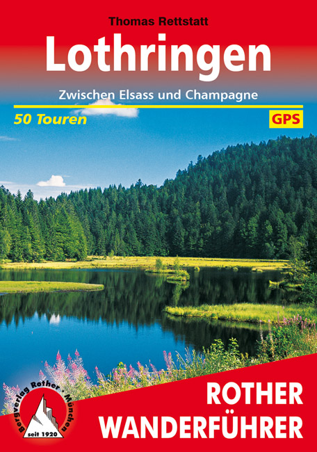 Online bestellen: Wandelgids Lothringen - Lotharingen | Rother Bergverlag