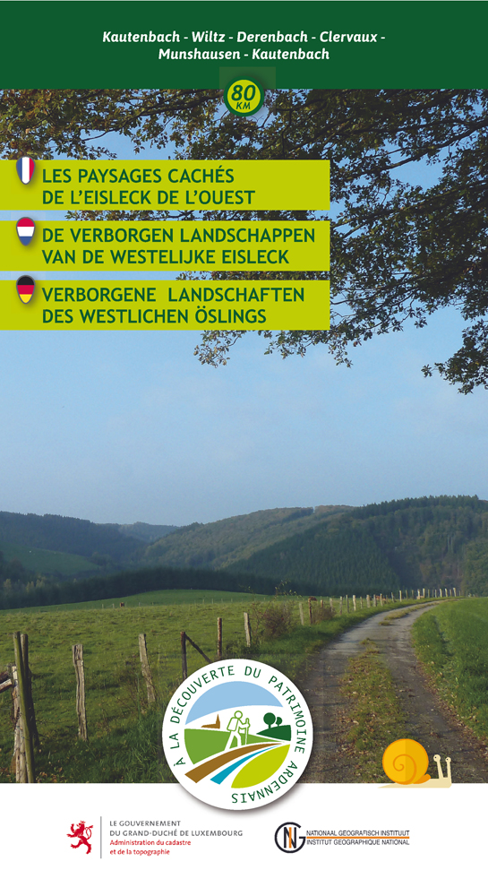 Online bestellen: Wandelkaart 171 De verborgen landschappen van de westelijke Eisleck | NGI - Nationaal Geografisch Instituut